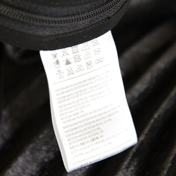 Silvian Heach Metallic Pleated Skirt Sz S - Picture 11 of 11